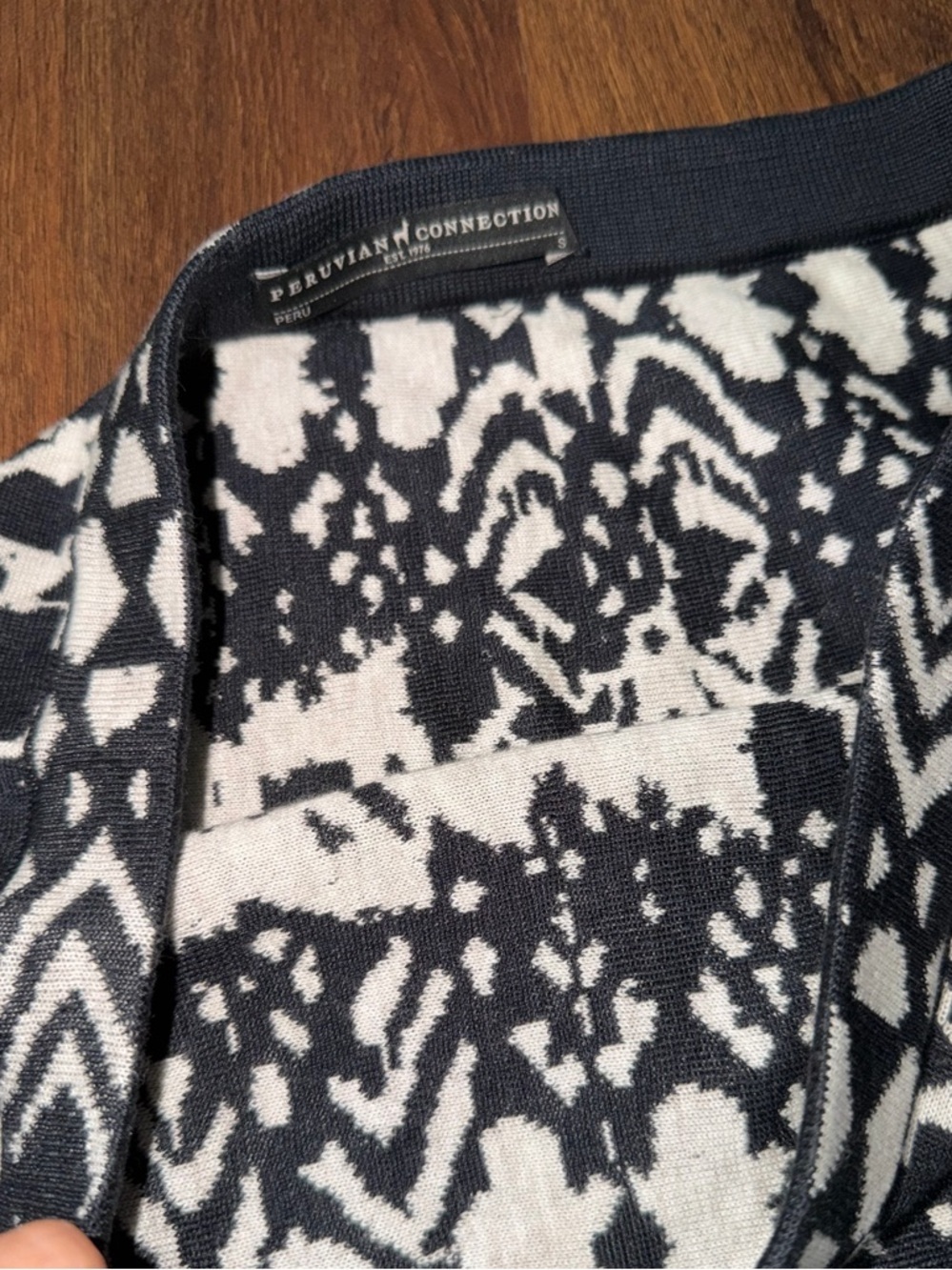 Rare Peruvian Connection Pima Printed Maxi Skirt Boho Spring $188 Summer Party — image 7 of 8